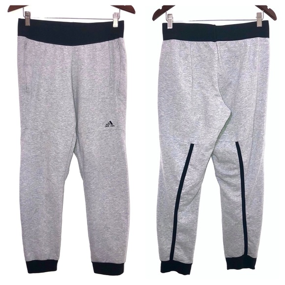 adidas womens grey joggers
